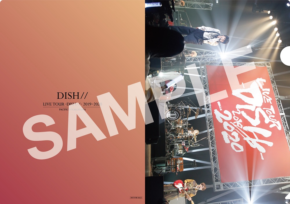 DISH//の12/23発売DVD&BD「LIVE TOUR –DISH//– 2019～2020 PACIFICO